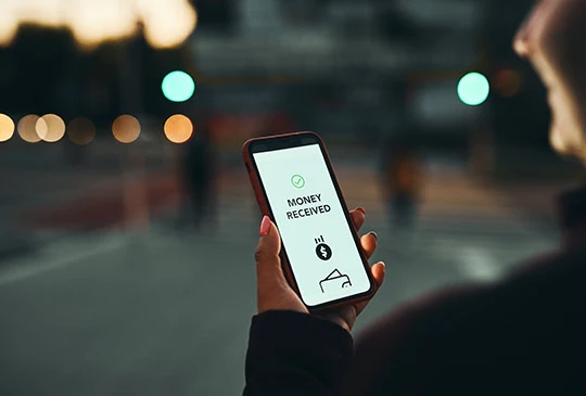 Får snabb utbetalning av lån