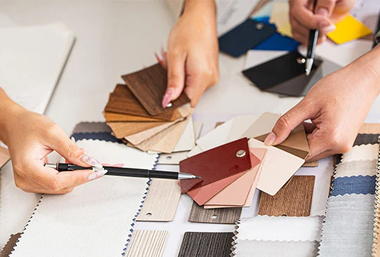 Par väljer material inför renovering